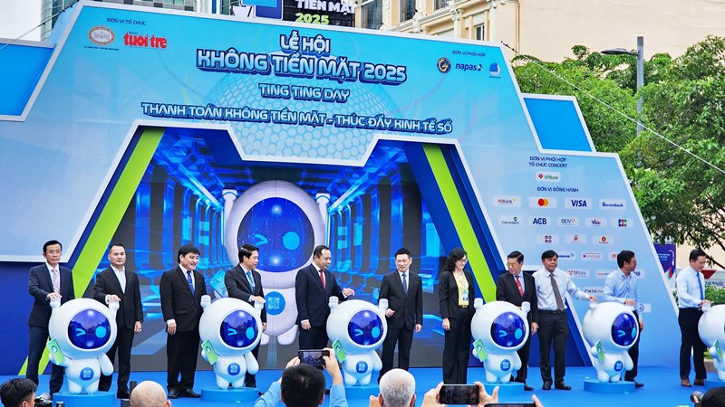 Phó Thủ tướng Hồ Đức Phớc: Thanh toán không tiền mặt tạo nhiều thuận lợi