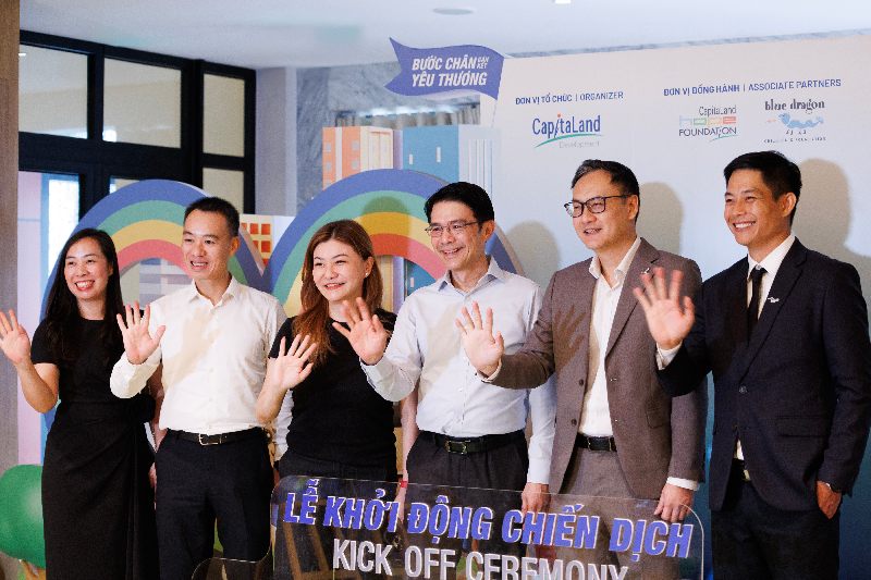 CapitaLand Development tiếp tục hành trình “Bước chân gắn kết yêu thương” lần 3
