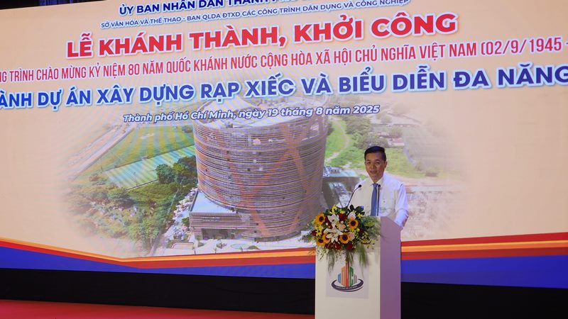 TP.HCM: Cận cảnh Rạp xiếc và biểu diễn đa năng Phú Thọ gần 1.400 tỉ đồng