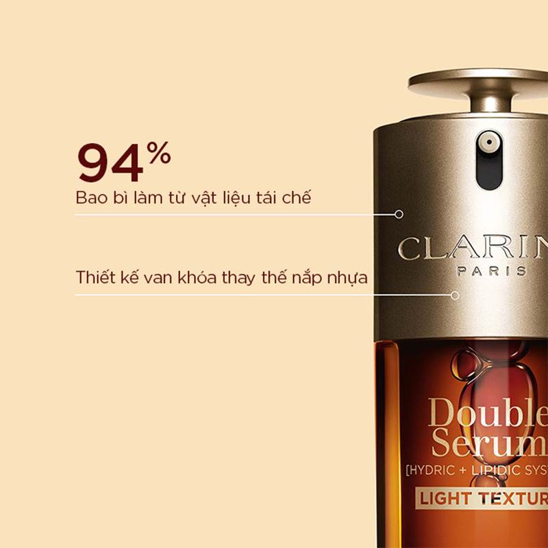 Clarins ra mắt Double Serum Light Texture