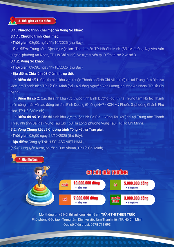 Khởi động Hội thi tay nghề thanh niên Thành phố Hồ Chí Minh năm 2025