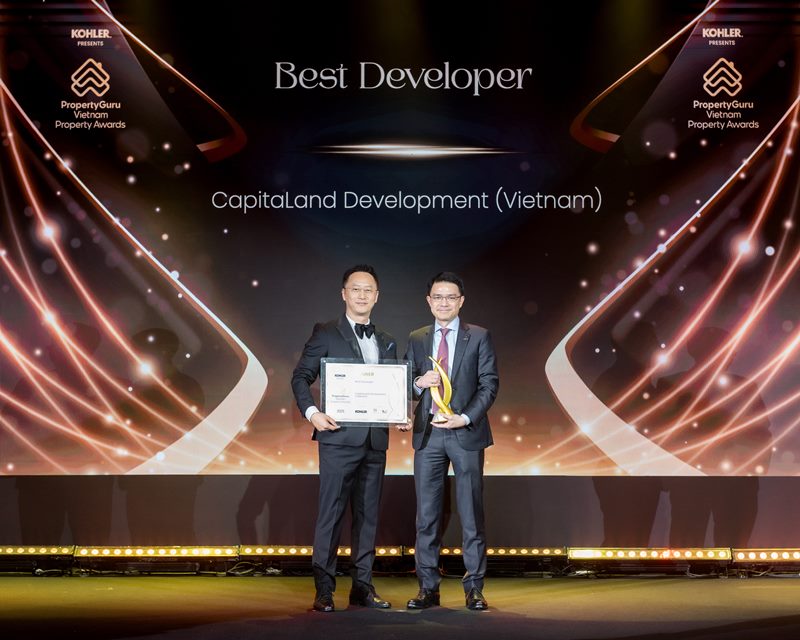 CapitaLand Development được vinh danh “Nhà phát triển bất động sản xuất sắc”