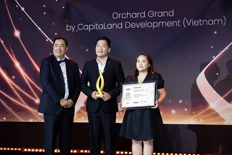 CapitaLand Development được vinh danh “Nhà phát triển bất động sản xuất sắc”