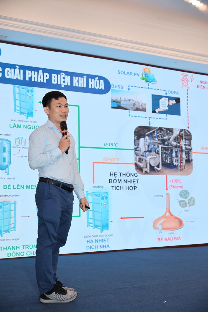 Điện hóa, giải pháp giảm phát thải cho ngành công nghiệp đồ uống tại Việt Nam