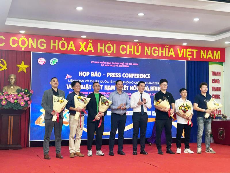Liên hoan Võ thuật Quốc tế TP.HCM 2025 lan toả thông điệp kết nối hòa bình