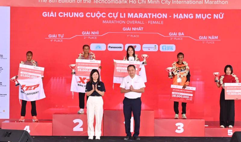 Dàn Runner đến từ châu Phi Giải Marathon Quốc tế Thành phố Hồ Chí Minh Techcombank