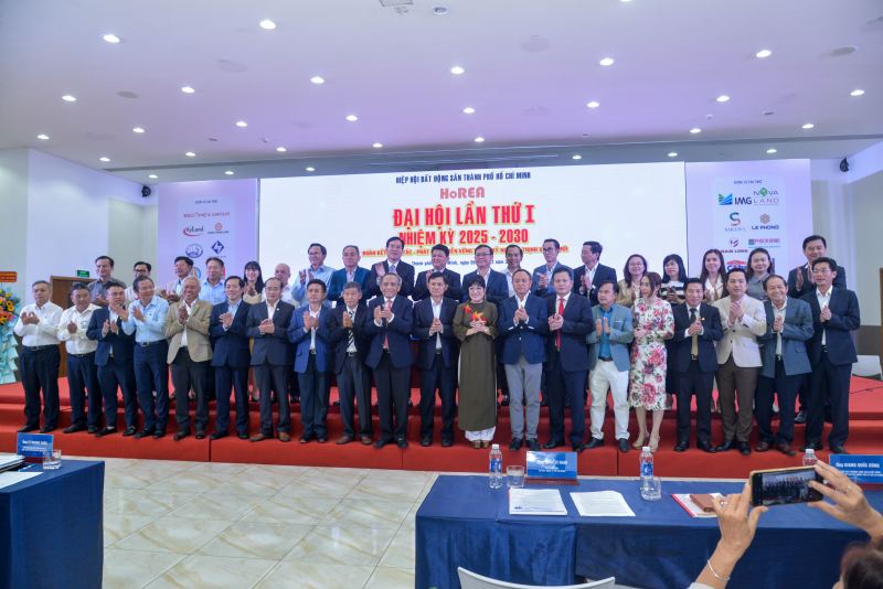 Ban Chấp hành HoREA nhiệm kỳ 2025-2030 ra mắt đại hội