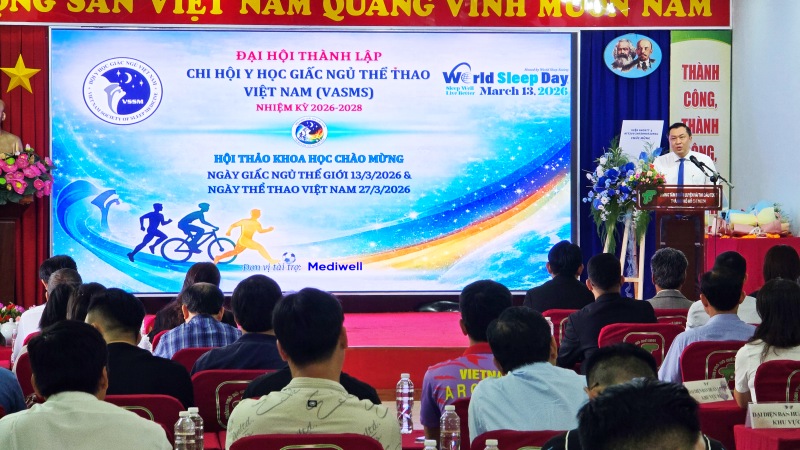 Ra mắt Chi hội Y học Giấc ngủ Thể thao Việt Nam nhiệm kỳ 2026-2028