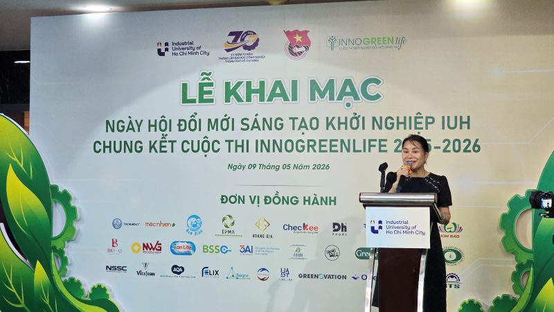 Sinh viên IUH bùng nổ ý tưởng xanh từ giảng đường đến thực tiễn