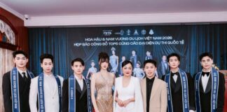 Hoa hậu Hoàng Thanh Nga trở thành tâm điểm với vẻ ngoài thanh lịch