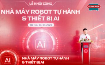 SUNHOUSE khởi công nhà máy robot tự hành SUNHOUSE khởi công nhà máy robot tự hành