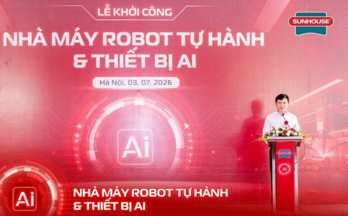 738725330_1959463044708350_4865681285260780004_n SUNHOUSE khởi công nhà máy robot tự hành