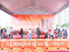 HUDECO động thổ dự án căn hộ SkySolis HUDECO động thổ dự án căn hộ SkySolis