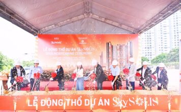 HUDECO động thổ dự án căn hộ SkySolis