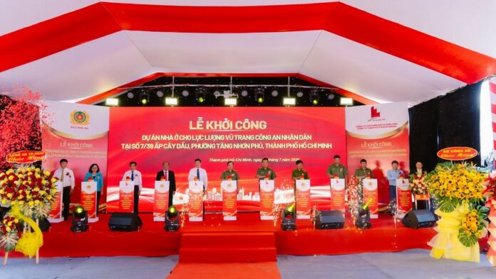 747753215_1258986629537768_150322503054535383_n Khởi công dự án 477 căn hộ cho lực lượng Công an nhân dân tại TP.HCM