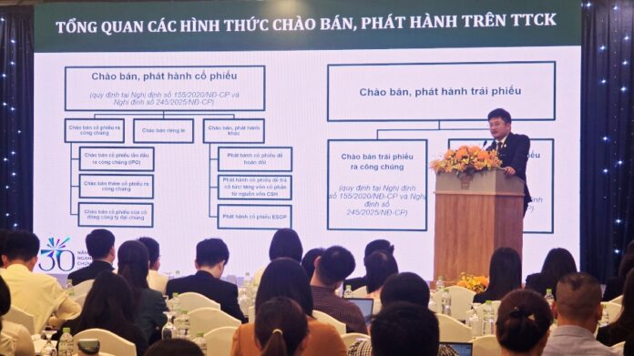 batch_20260702_090246 Đột phá hành lang pháp lý thị trường vốn: Phát hành chứng khoán khơi thông dòng mạch tăng trưởng