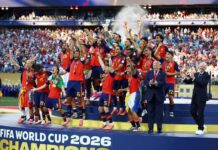 Tây Ban Nha lần thứ hai vô địch World Cup sau chiến thắng trước Argentina Tây Ban Nha lần thứ hai vô địch World Cup sau chiến thắng trước Argentina