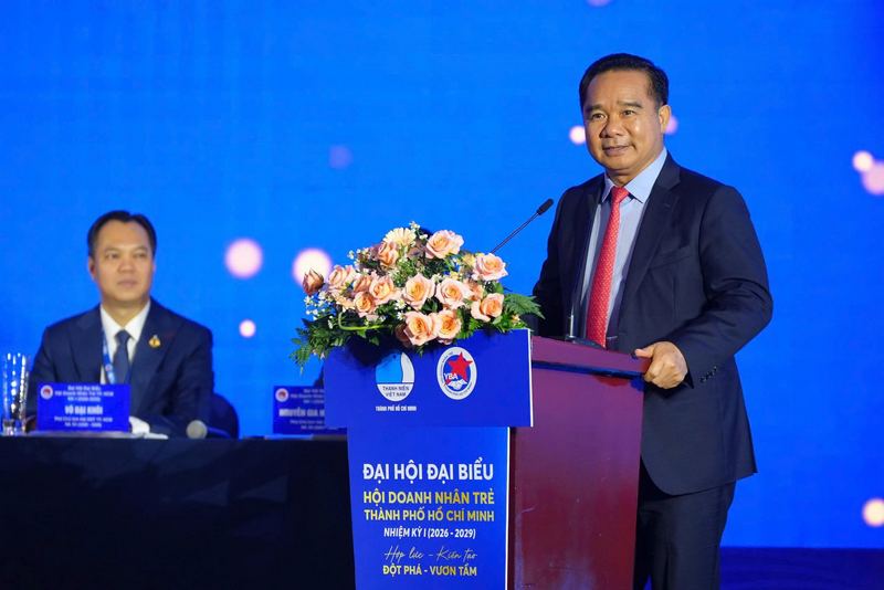 Hội Doanh nhân trẻ TP.HCM mở ra giai đoạn phát triển mới với tinh thần “Hợp lực – Kiến tạo – Đột phá – Vươn tầm”