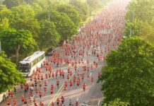 Marathon Hà Nội Techcombank mùa 5: Chạy qua di sản, chinh phục những cột mốc mới