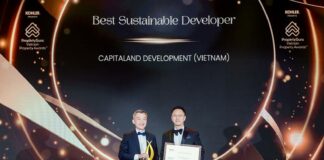 CapitaLand Development vượt mốc 100 giải thưởng PropertyGuru