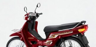 Honda Dream 2027 khoác áo xanh ngọc lục bảo, giá khoảng 74 triệu đồng